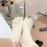 ５本指靴下で安産でした